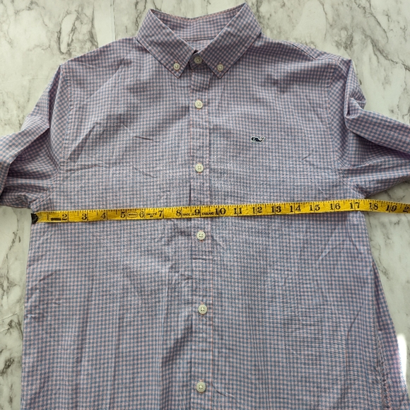 Boy's Vineyard Vines Button Down Dress Shirt size 16 Large - Picture 7 of 8